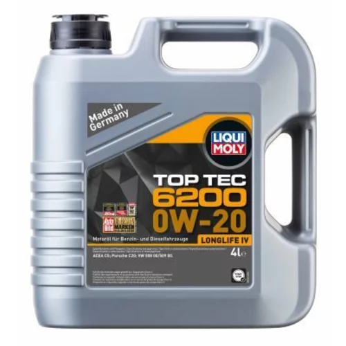 Motorový olej LIQUI MOLY 20788 0W-20 4L