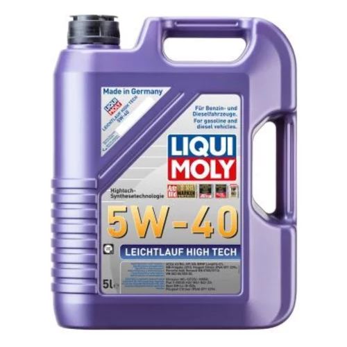 Motorový olej LIQUI MOLY Leichtlauf High Tech 5W-40 5L