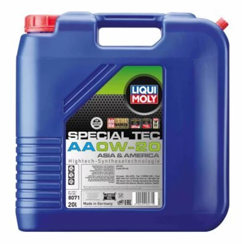 Motorový olej LIQUI MOLY 8071 0W-20 20L