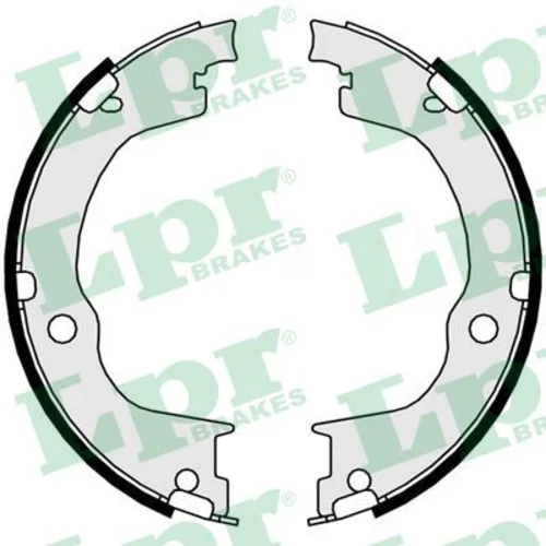 Sada brzd. čeľustí parkov. brzdy LPR 09750