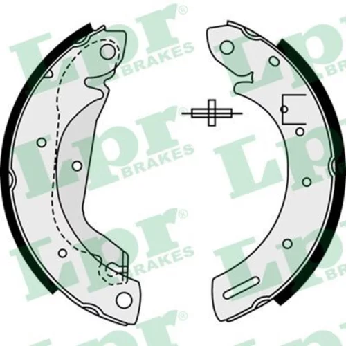 Sada brzdových čeľustí LPR 08500