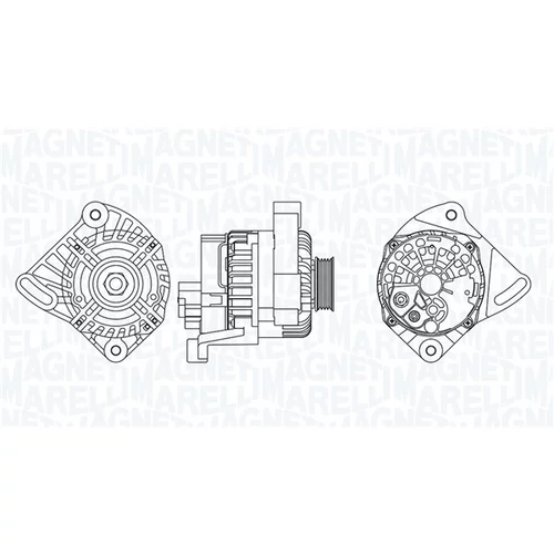 Alternátor MAGNETI MARELLI 063730890010