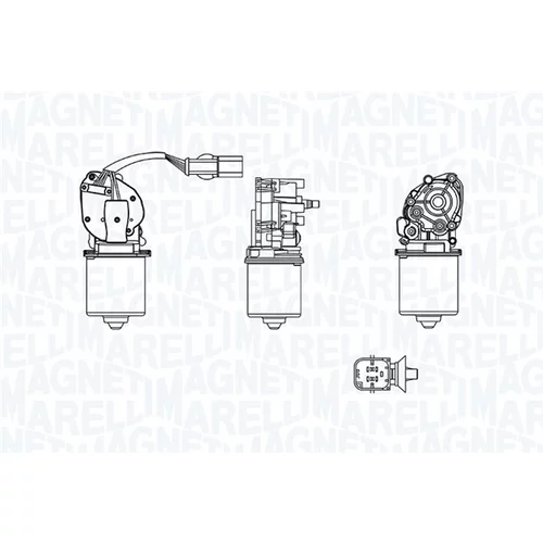 Motor stieračov MAGNETI MARELLI 064379400010