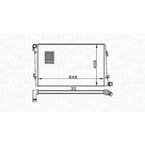 Chladič motora MAGNETI MARELLI 350213157300