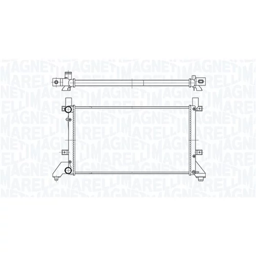 Chladič motora MAGNETI MARELLI 350213189400