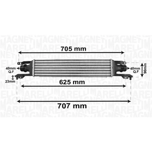 Chladič plniaceho vzduchu MAGNETI MARELLI 351319204120