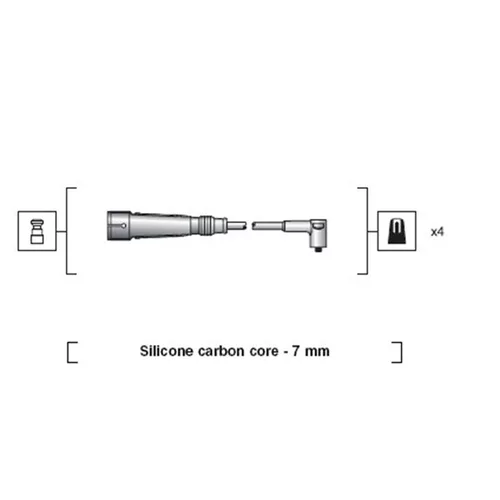 Sada zapaľovacích káblov MAGNETI MARELLI 941318111123