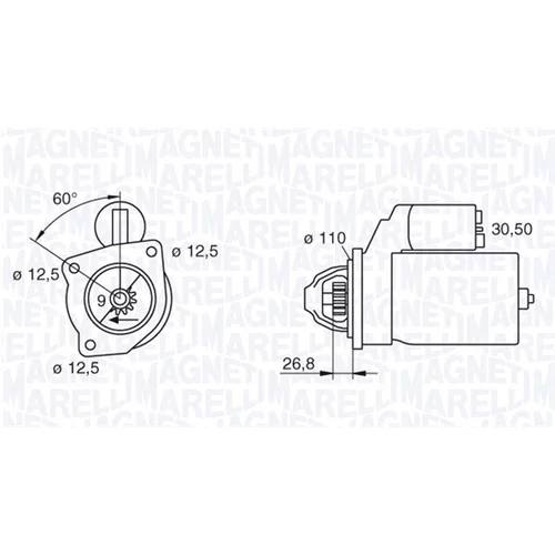 Štartér MAGNETI MARELLI 063216731010