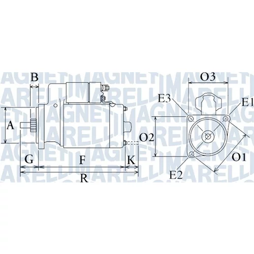 Štartér MAGNETI MARELLI 063720294010