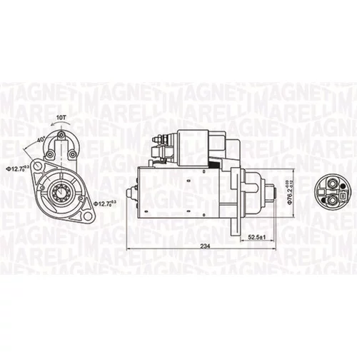 Štartér MAGNETI MARELLI 063721200010