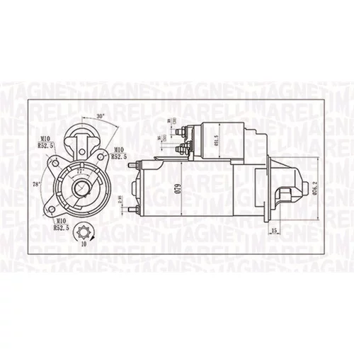 Štartér MAGNETI MARELLI 063721396010