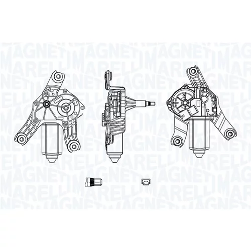 Motor stieračov MAGNETI MARELLI 064071300010