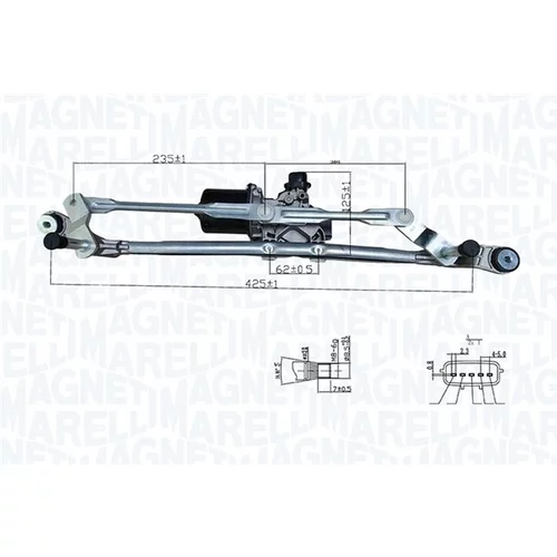 Systém čistenia skiel MAGNETI MARELLI 064376100010