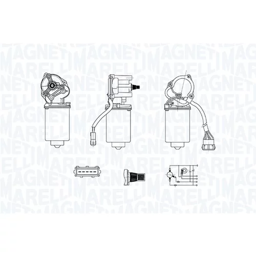 Motor stieračov MAGNETI MARELLI 064378600010