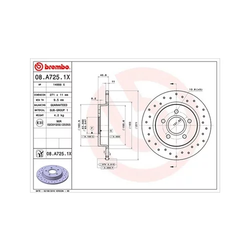 Brzdový kotúč MAGNETI MARELLI 360406095502