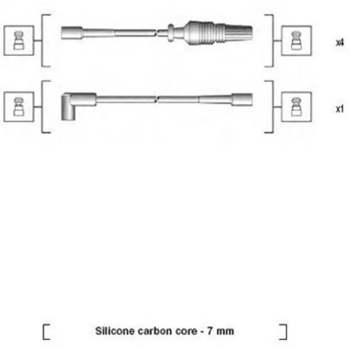Sada zapaľovacích káblov MAGNETI MARELLI 941085160568