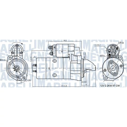 Štartér MAGNETI MARELLI 063720350010