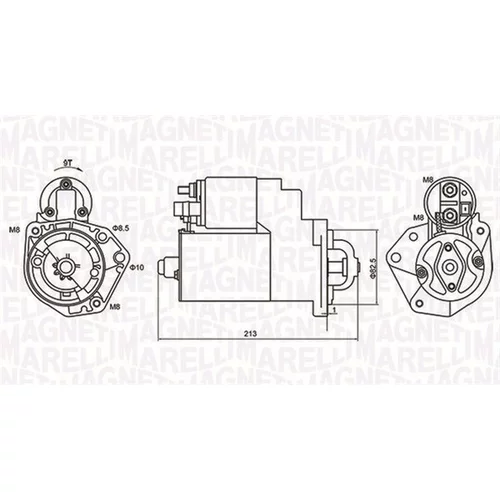 Štartér MAGNETI MARELLI 063720880010