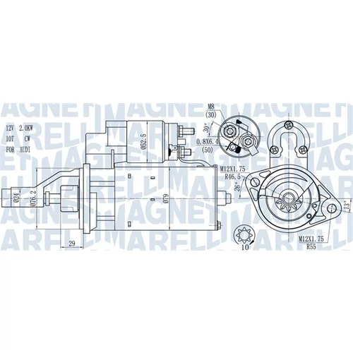 Štartér 063721114010 (MAGNETI MARELLI)