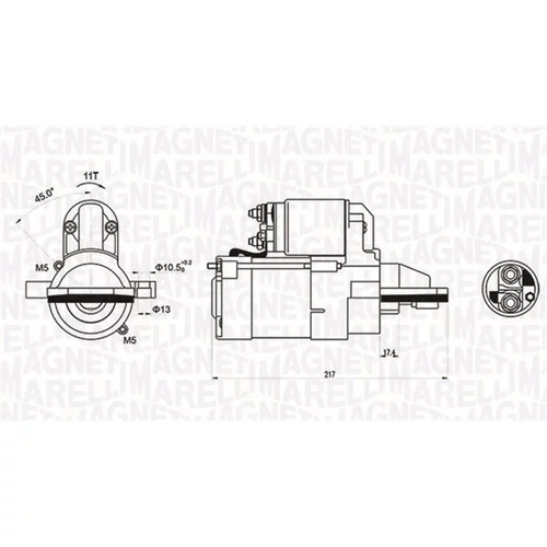 Štartér MAGNETI MARELLI 063721246010