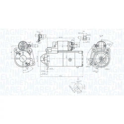 Štartér MAGNETI MARELLI 063721454010