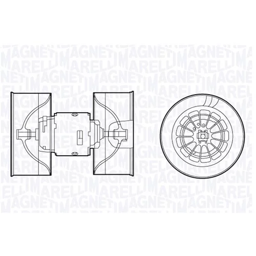 Vnútorný ventilátor MAGNETI MARELLI 069412660010