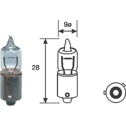 Žiarovka koncového svetla MAGNETI MARELLI 002701100000