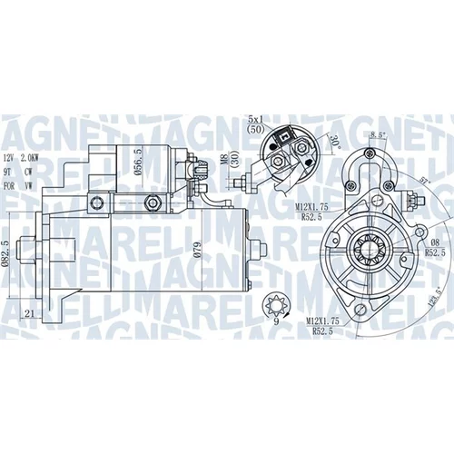 Štartér MAGNETI MARELLI 063721165010