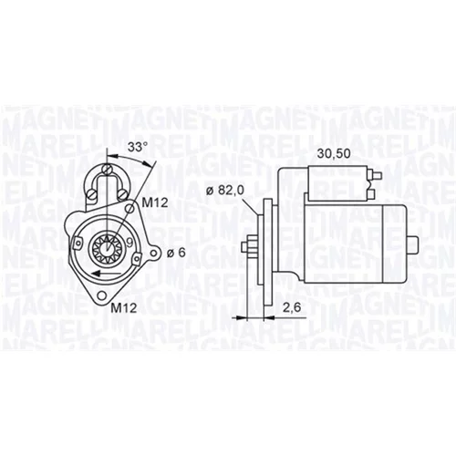 Štartér 063721392010 (MAGNETI MARELLI)