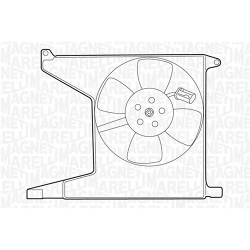 Ventilátor chladenia motora MAGNETI MARELLI 069422208010