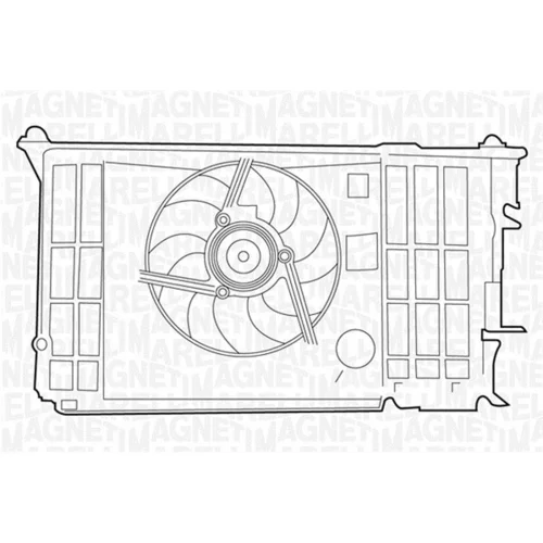 Ventilátor chladenia motora MAGNETI MARELLI 069422379010