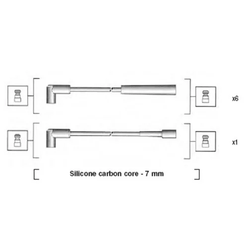 Sada zapaľovacích káblov MAGNETI MARELLI 941425010939