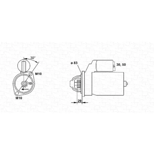 Štartér MAGNETI MARELLI 943251664010