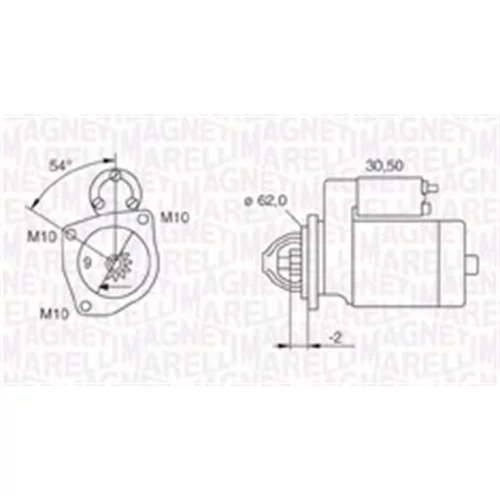 Štartér MAGNETI MARELLI 063720566010