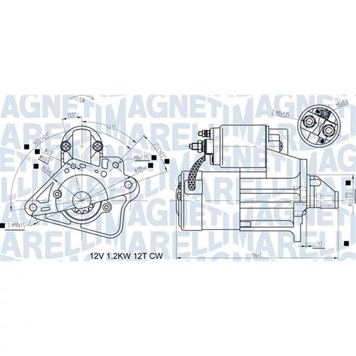 Štartér MAGNETI MARELLI 063721524010