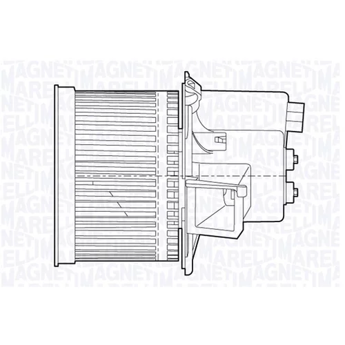 Vnútorný ventilátor MAGNETI MARELLI 069412655010