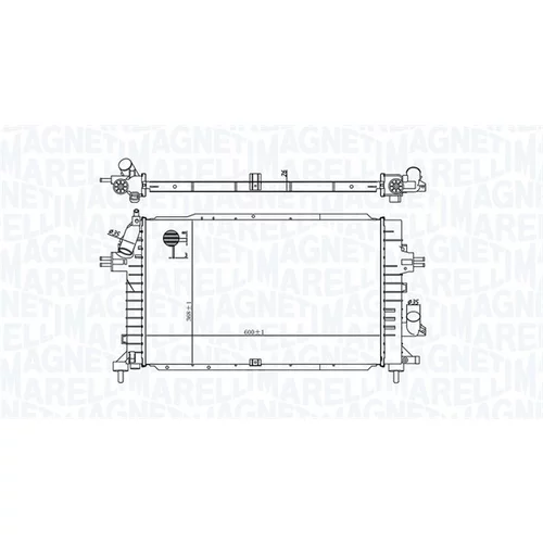 Chladič motora MAGNETI MARELLI 350213176100