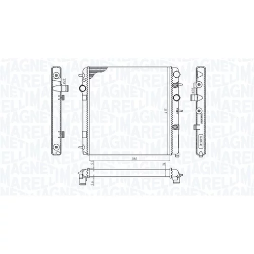 Chladič motora MAGNETI MARELLI 350213198700