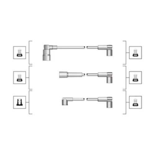 Sada zapaľovacích káblov MAGNETI MARELLI 941319170080