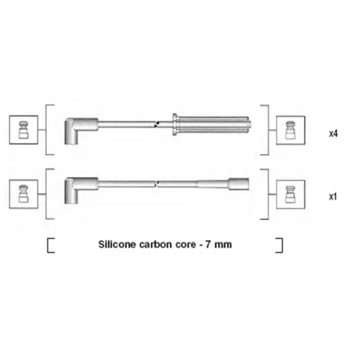 Sada zapaľovacích káblov MAGNETI MARELLI 941365070930