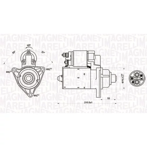 Štartér 063721176010 (MAGNETI MARELLI)