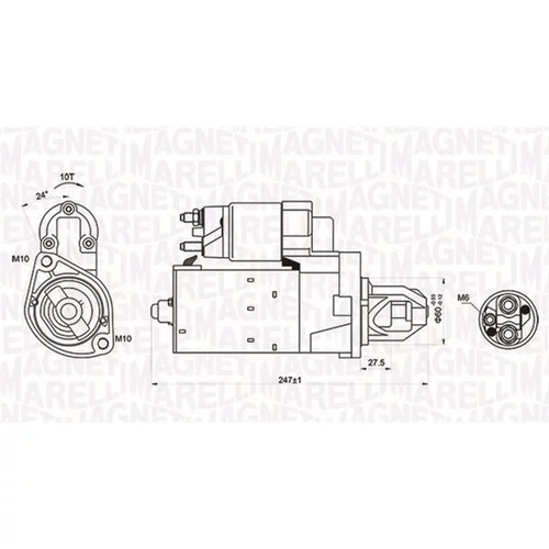 Štartér 063721249010 (MAGNETI MARELLI)