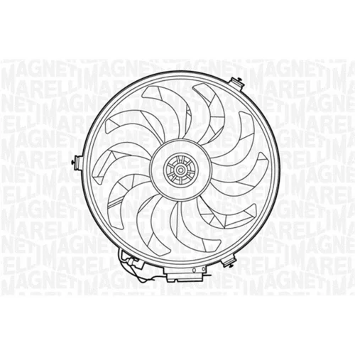 Ventilátor chladenia motora MAGNETI MARELLI 069422275010