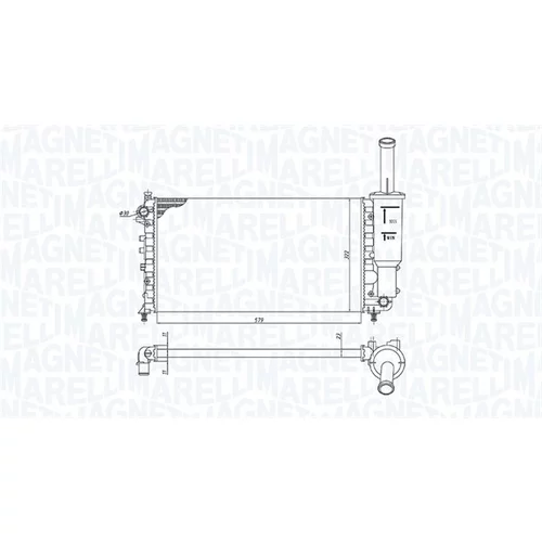 Chladič motora MAGNETI MARELLI 350213902000