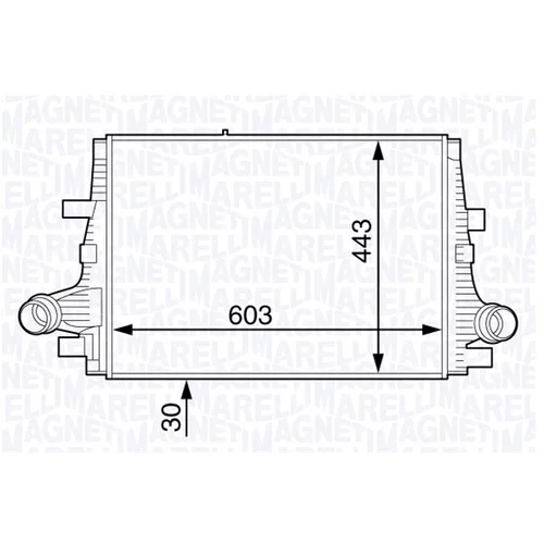 Chladič plniaceho vzduchu MAGNETI MARELLI 351319202100