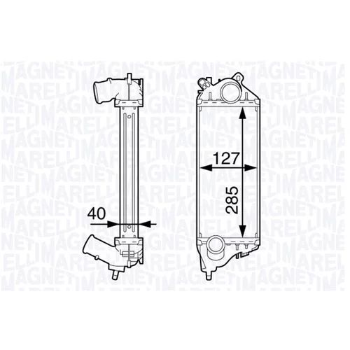 Chladič plniaceho vzduchu MAGNETI MARELLI 351319202560