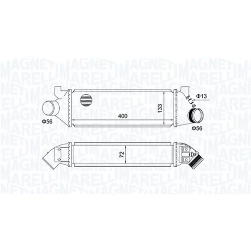 Chladič plniaceho vzduchu MAGNETI MARELLI 351319204950 - obr. 1