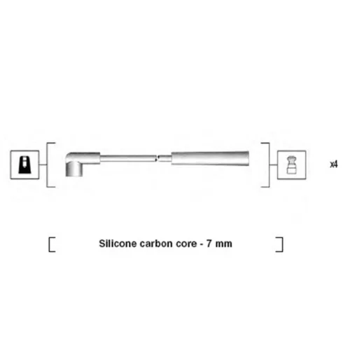 Sada zapaľovacích káblov 941295050877 (MAGNETI MARELLI)