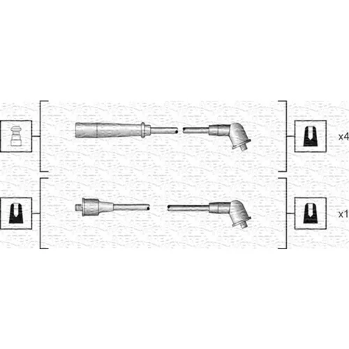 Sada zapaľovacích káblov MAGNETI MARELLI 941318111185