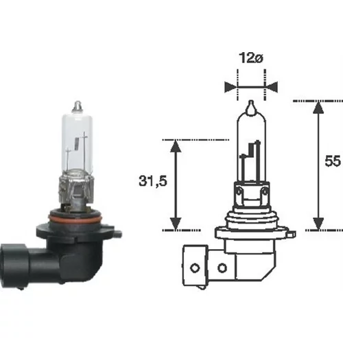 Žiarovka pre diaľkový svetlomet MAGNETI MARELLI 002577200000